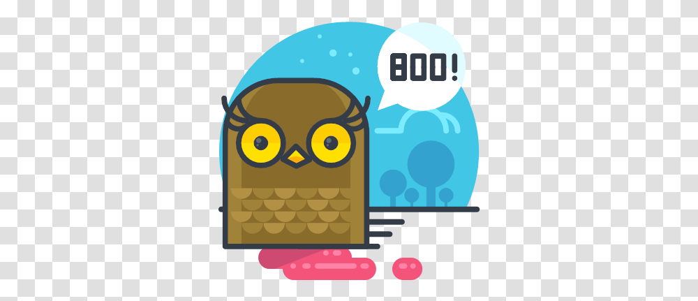 Boo Halloween Owl Scary Spooky Icon Free, Bird, Animal, Text, Paper Transparent Png