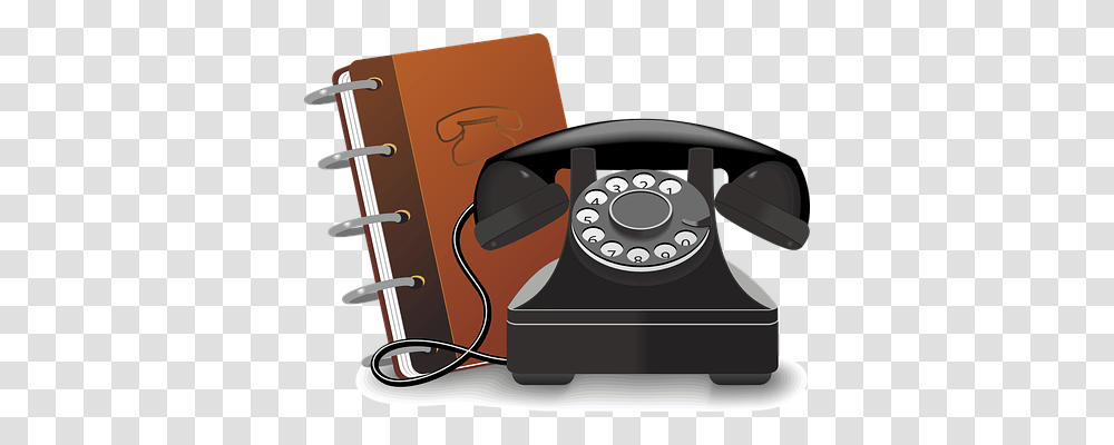 Book Technology, Phone, Electronics, Dial Telephone Transparent Png