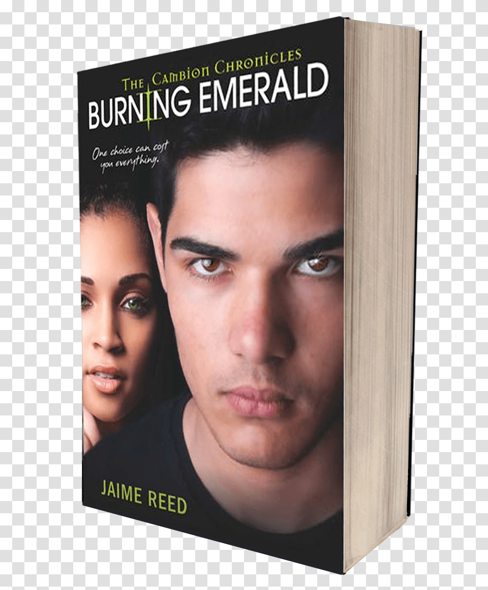 Book 2 Burning Emerald, Face, Person, Human, Magazine Transparent Png