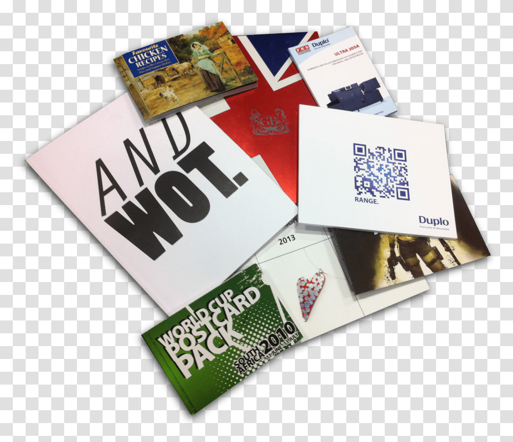 Book, Business Card, Paper, QR Code Transparent Png