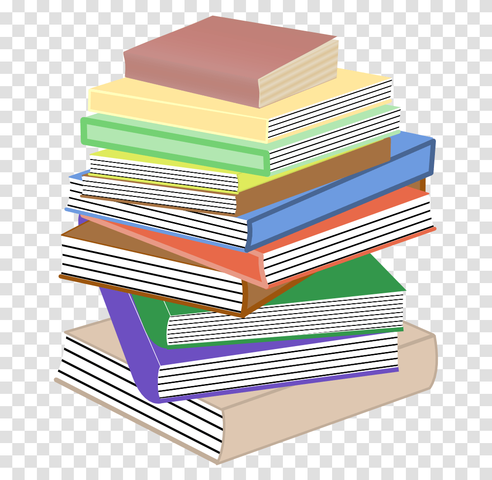 Book Clip Art Stack Of Books Clip Art, Paper, Novel Transparent Png