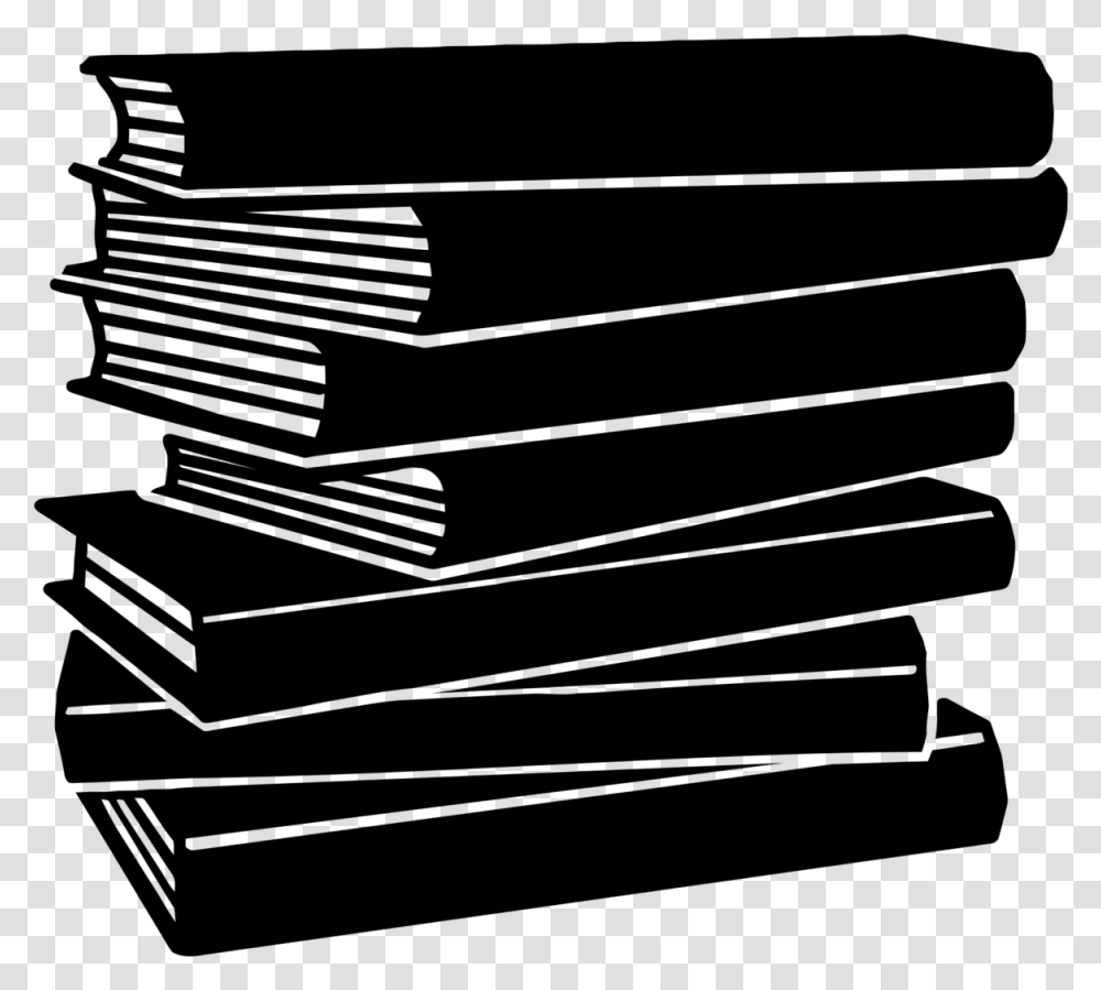 Book Clipart Black And White Books Black And White, Gray, World Of Warcraft Transparent Png