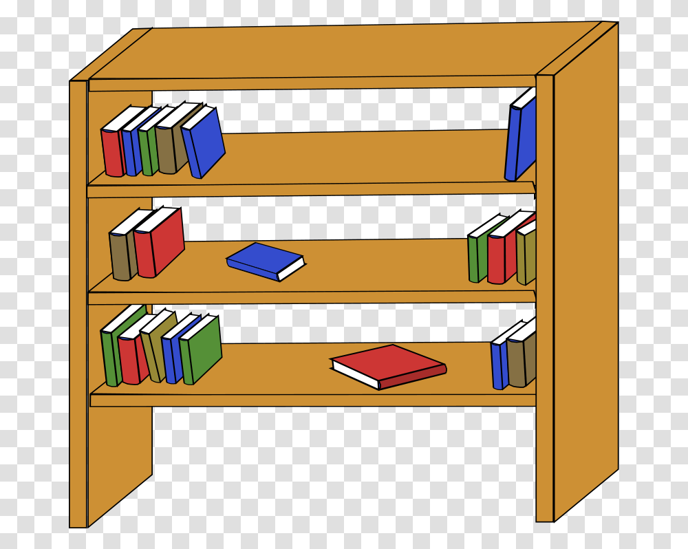 Book Clipart, Furniture, Bookcase, Shelf, Wood Transparent Png