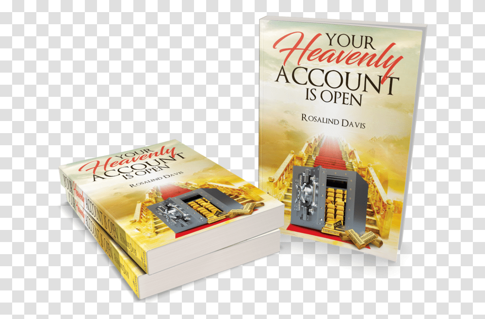 Book Cover Company Mockup Your Heavenly Account Is Box, Novel Transparent Png