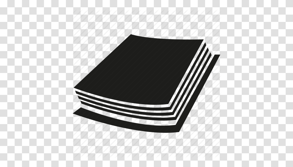 Book Document File Paper Stack Of Paper Icon, Apparel, Rug, Gray Transparent Png