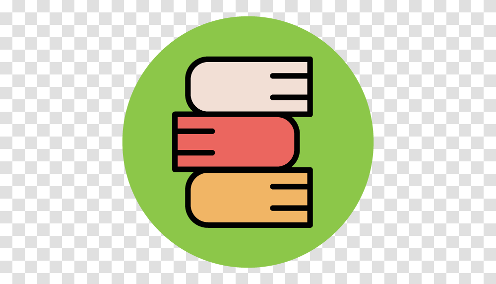 Book Icons, Label, Cutlery, Sticker Transparent Png