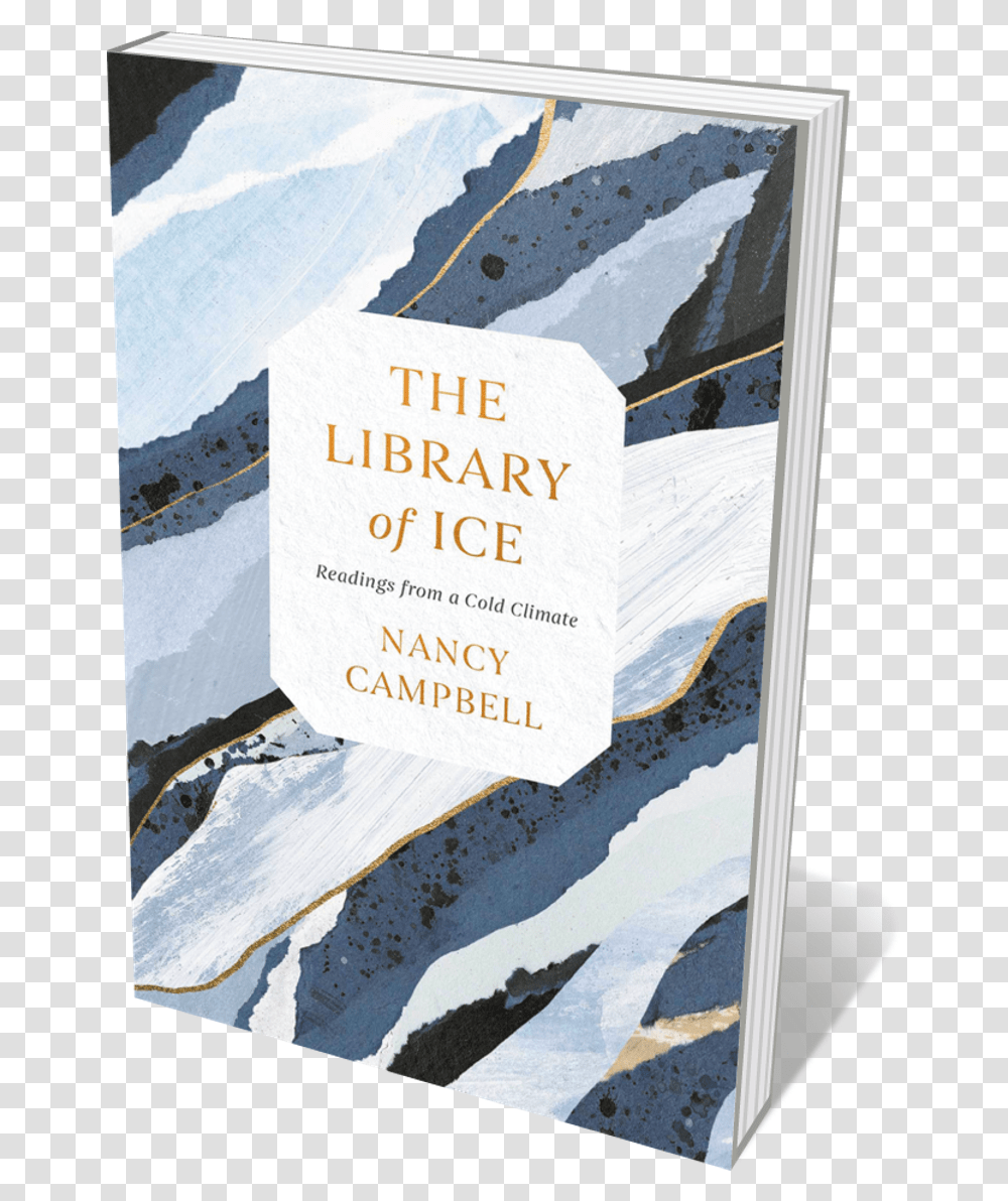 Book Jacket The Library Of Ice Snow, Advertisement, Poster, Outdoors, Nature Transparent Png