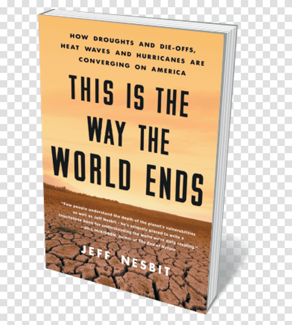 Book Jacket This Is The Way The World Ends, Advertisement, Poster, Novel Transparent Png
