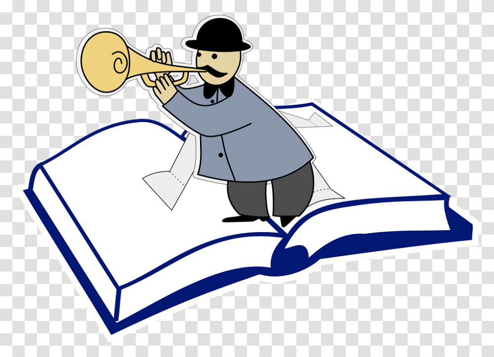 Book Kids Pop Up Figure 3d Book Opening Gif, Horn, Brass Section, Musical Instrument, Bugle Transparent Png