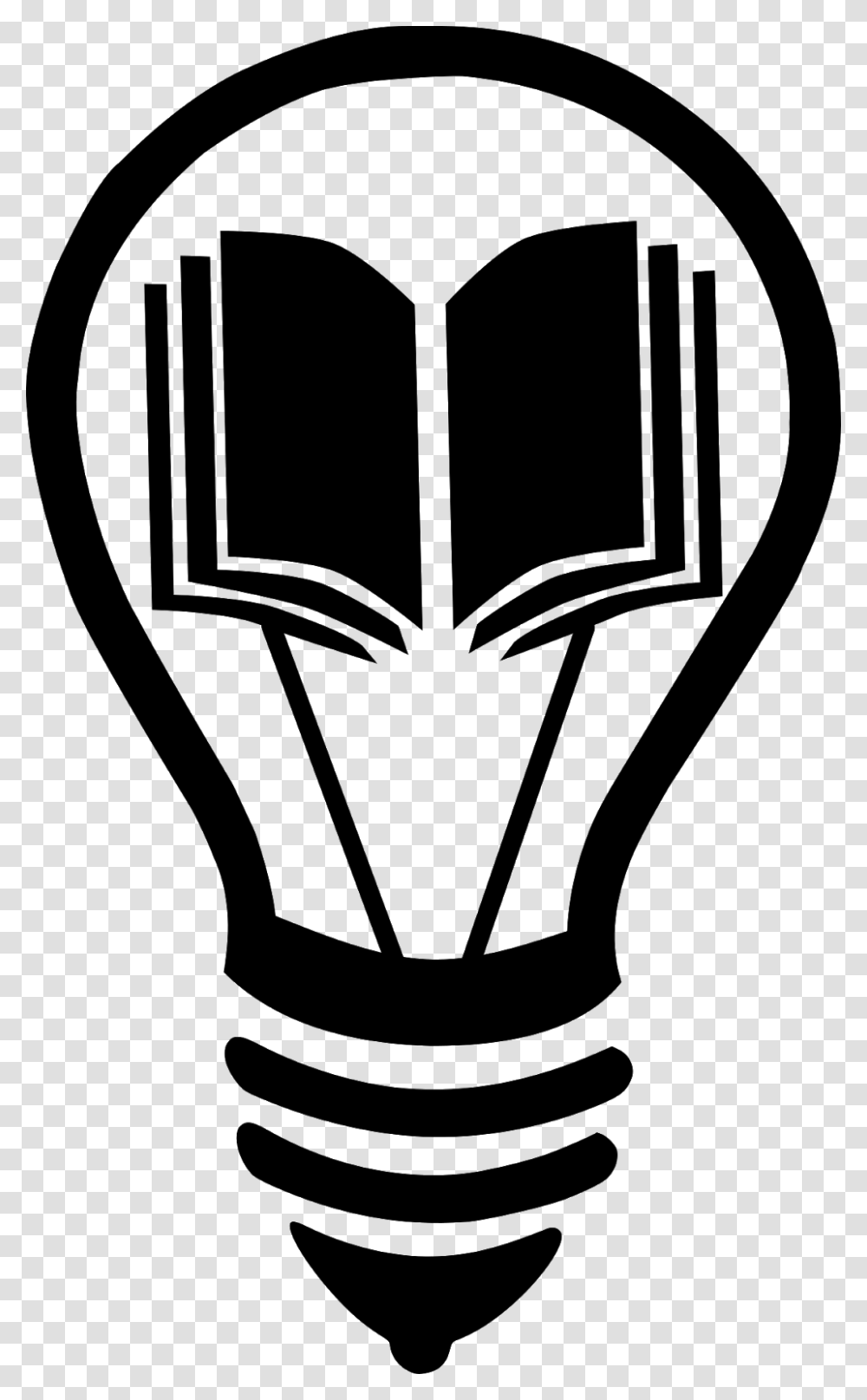 Book Lightbulb Idea Silhouette Business Source Kitep Zhonundo Ir Saptar, Gray, World Of Warcraft Transparent Png