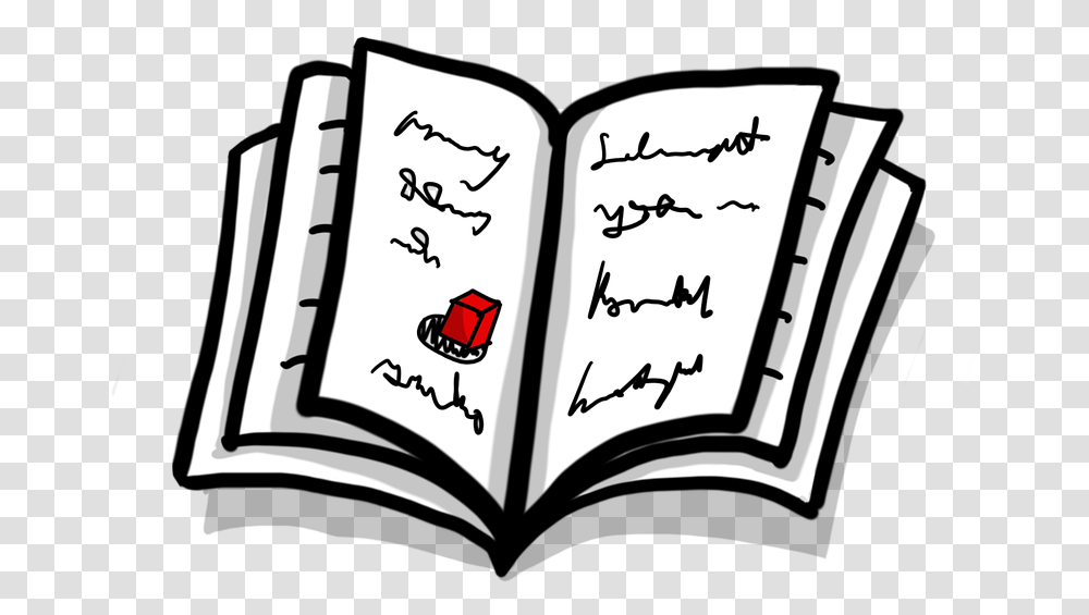 Book Literature Education Clip Art, Text, Diary, Handwriting, Page Transparent Png