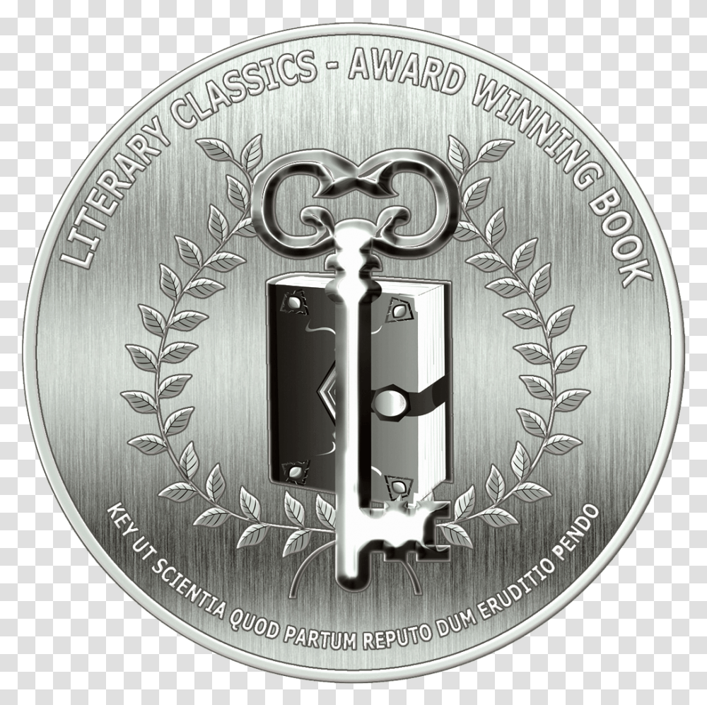 Book Medal, Money, Coin, Silver, Buckle Transparent Png