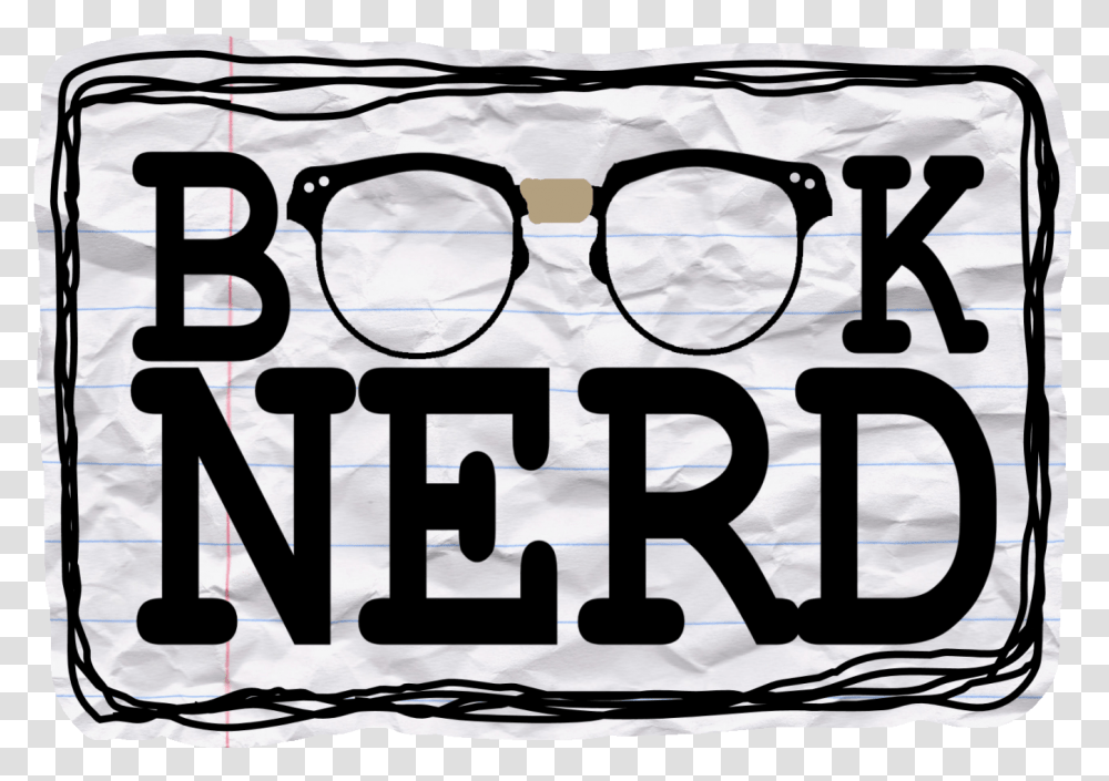 Book Nerd Word Art Books Word, Glasses, Accessories, Transportation, Vehicle Transparent Png