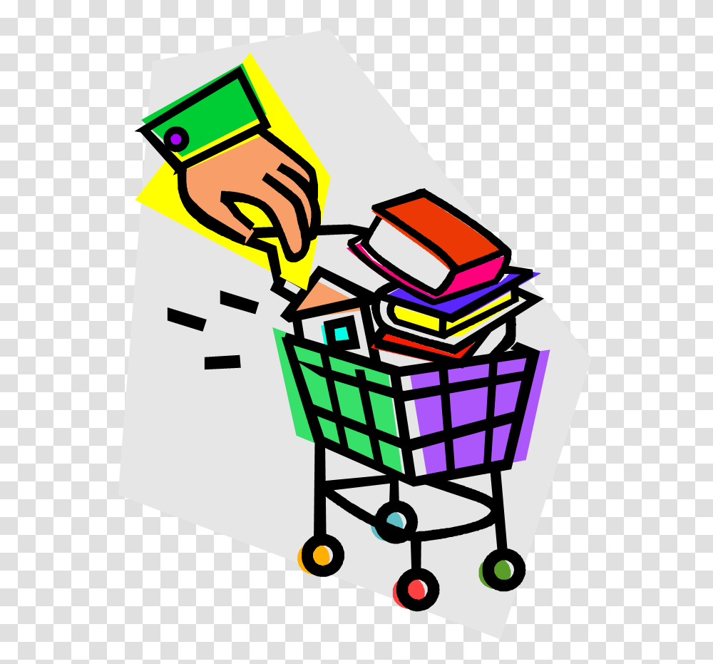 Book Sale Clipart, Rubix Cube, Shopping Cart Transparent Png