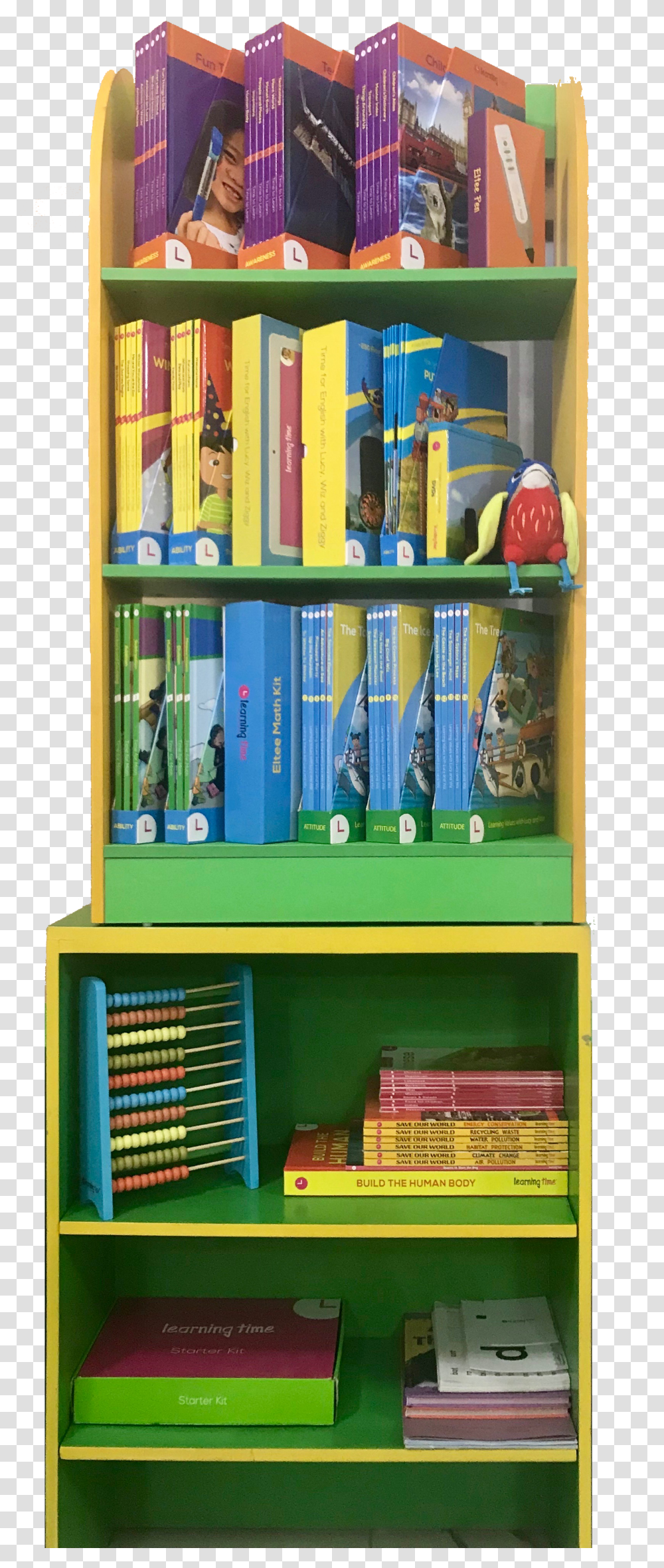 Book Shelf Transparent Png