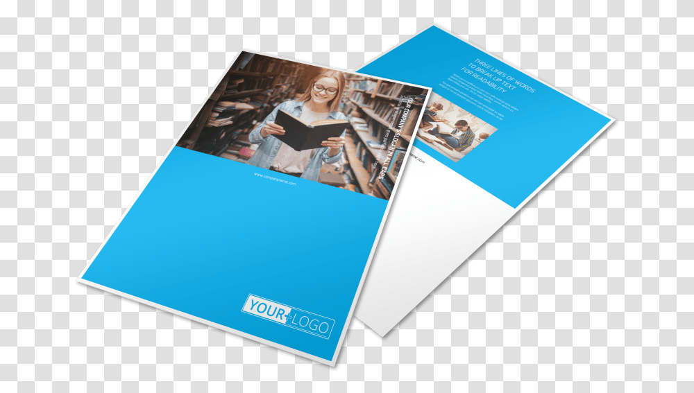 Book Store Flyer Template Preview Flyer, Poster, Paper, Advertisement, Brochure Transparent Png