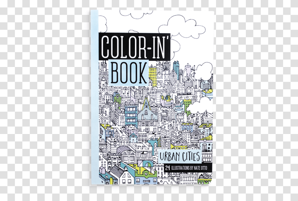 Book, Urban, Neighborhood, Building, Doodle Transparent Png