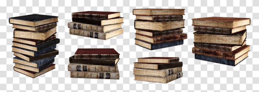 Book, Wood, Box, Furniture, Crate Transparent Png