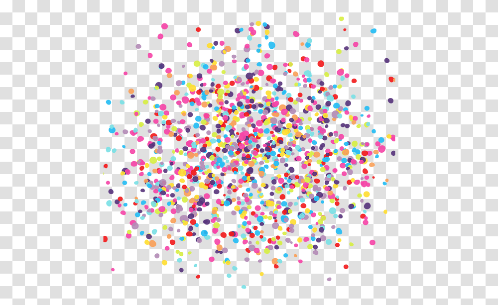 Book Your Party Now Confetti Vector Round, Paper Transparent Png