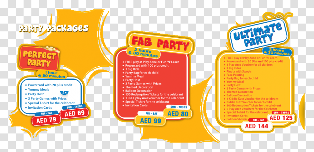 Book Your Party Packages Fun City Ali Mall Rates, Pac Man, Paper Transparent Png