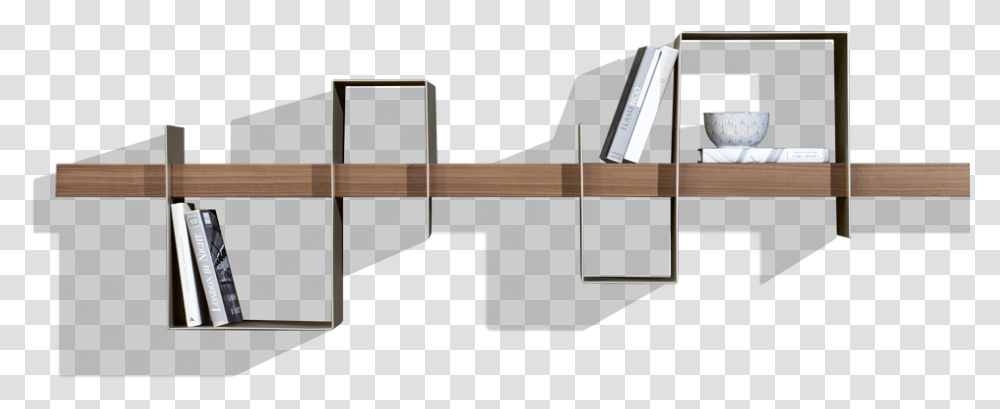 Bookcase Architecture, Wood, Shelf, Bed, Furniture Transparent Png