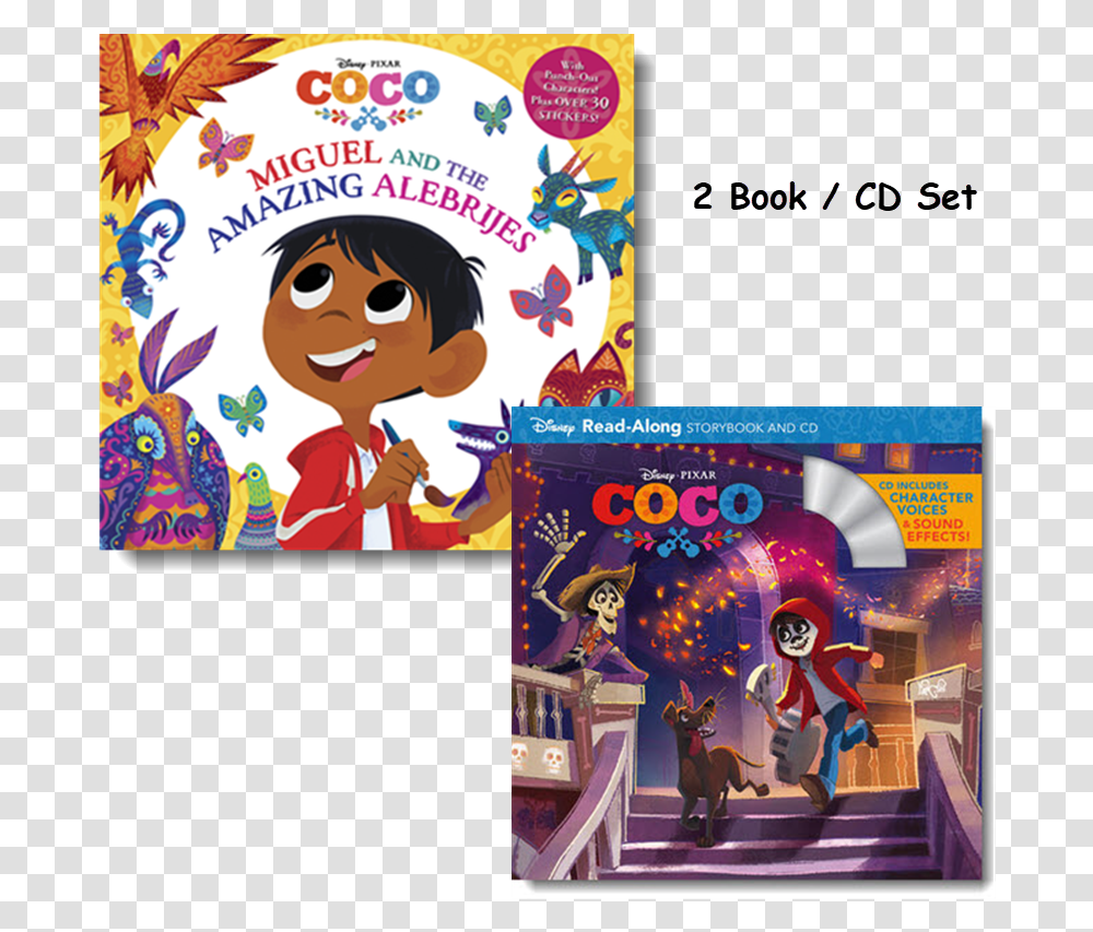 Bookcd Collection Miguel And The Amazing Alebrijes, Person, Human, Super Mario, Pac Man Transparent Png