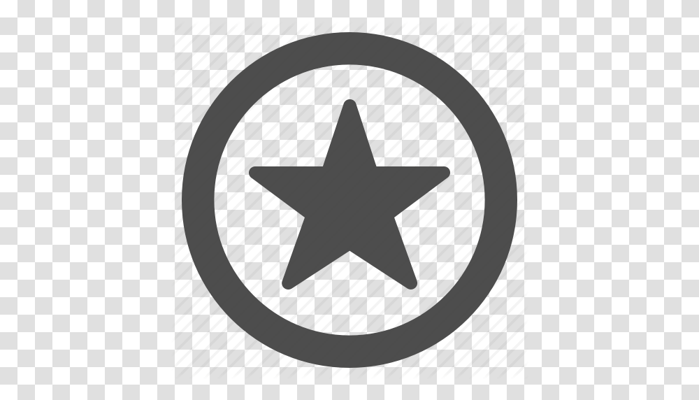 Bookmark Button Buttons Favorite Multimedia Round Star Web Icon, Star Symbol Transparent Png