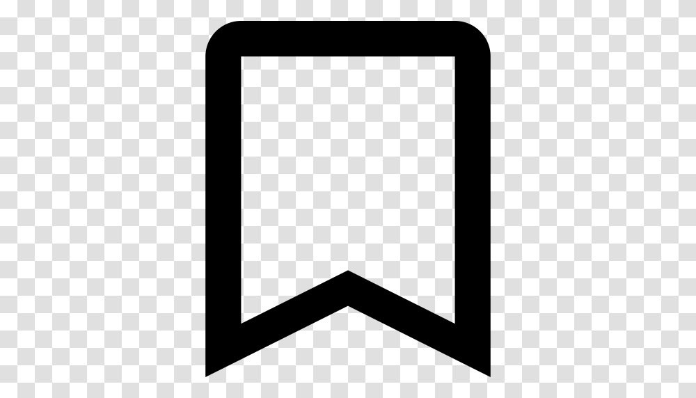 Bookmark Outline Icon, Gray, World Of Warcraft Transparent Png