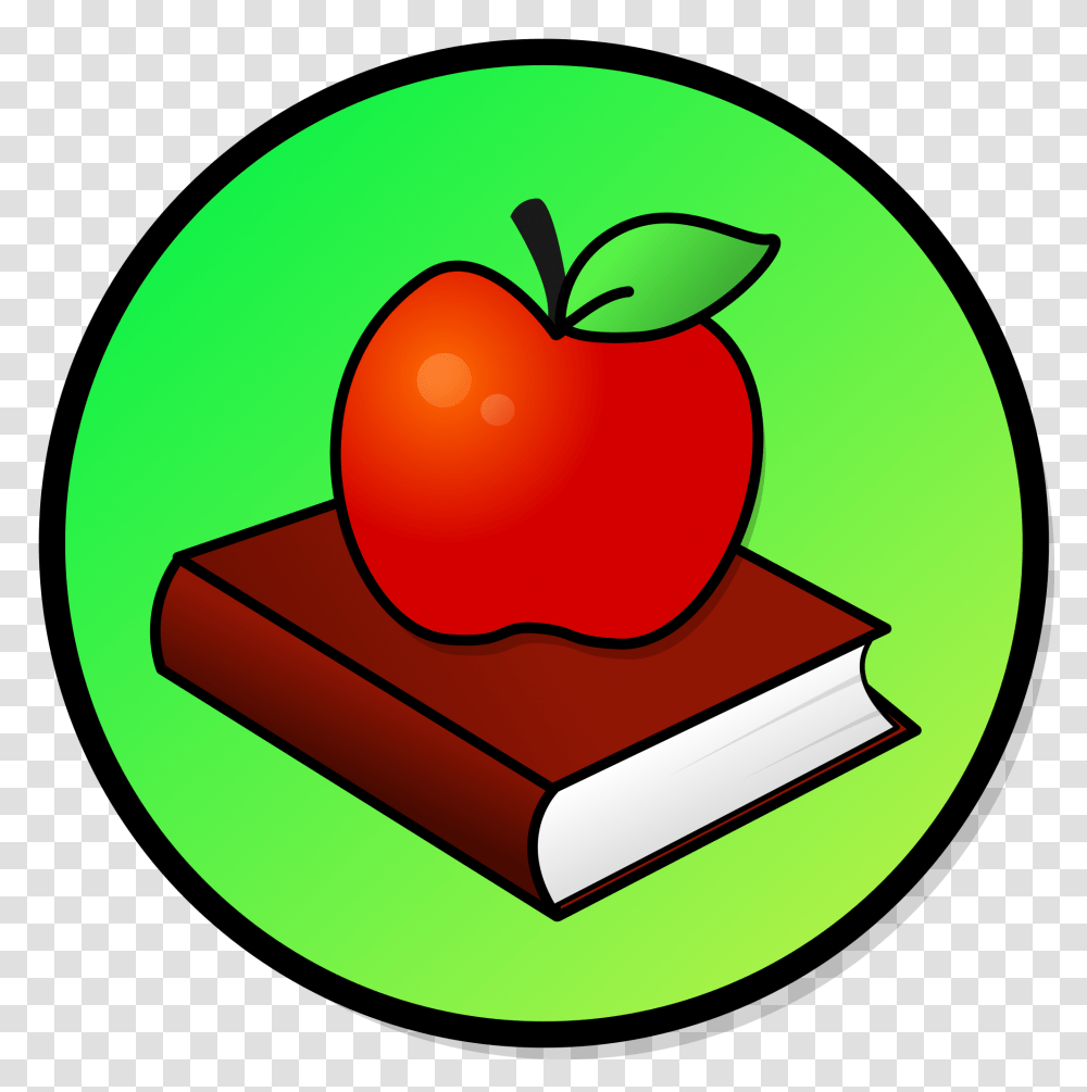 Books Apple Pencil Bookworm Clip Art, Plant, Vegetable, Food Transparent Png