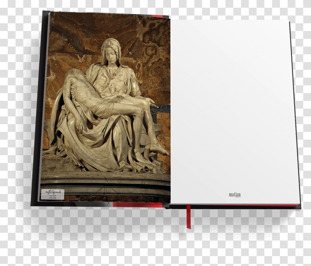 Books Artists A Z Michelangelo His Life And Works Saint Peter's Basilica Piet, Person, Human, Painting, Sculpture Transparent Png
