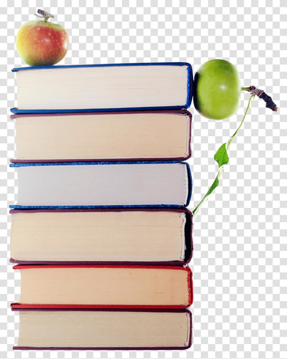 Books Book Top View, Plant, Fruit, Food, Apple Transparent Png