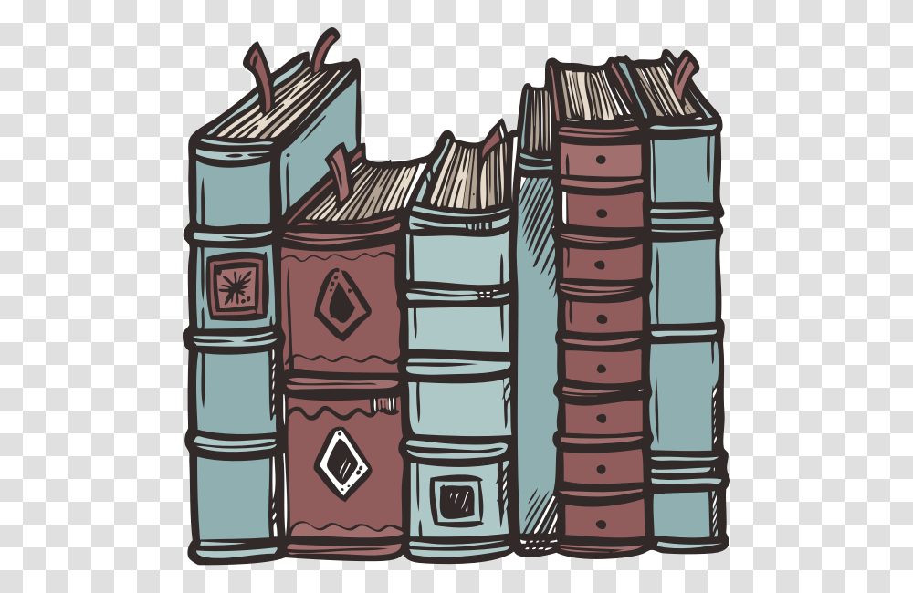 Books Icon 1001 Goodnights Book Spines Clipart, Furniture, Room, Indoors Transparent Png