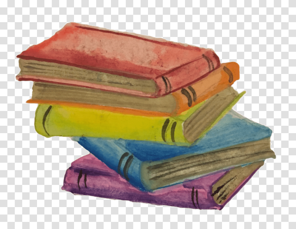 Books Leather, Crayon Transparent Png
