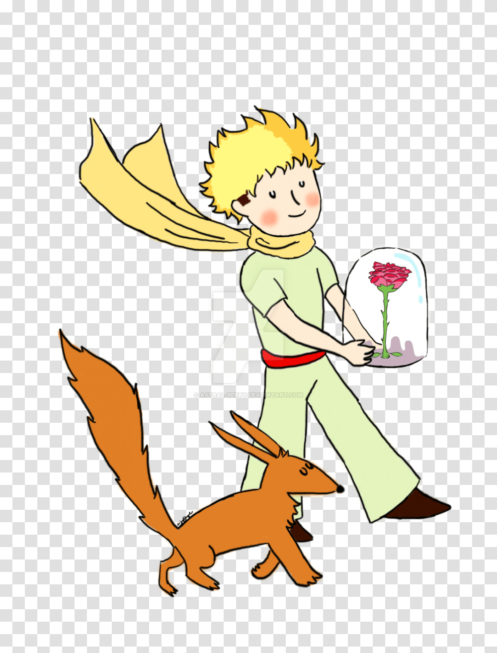 Books Little Prince Fox, Person, Human, Hand, Frisbee Transparent Png
