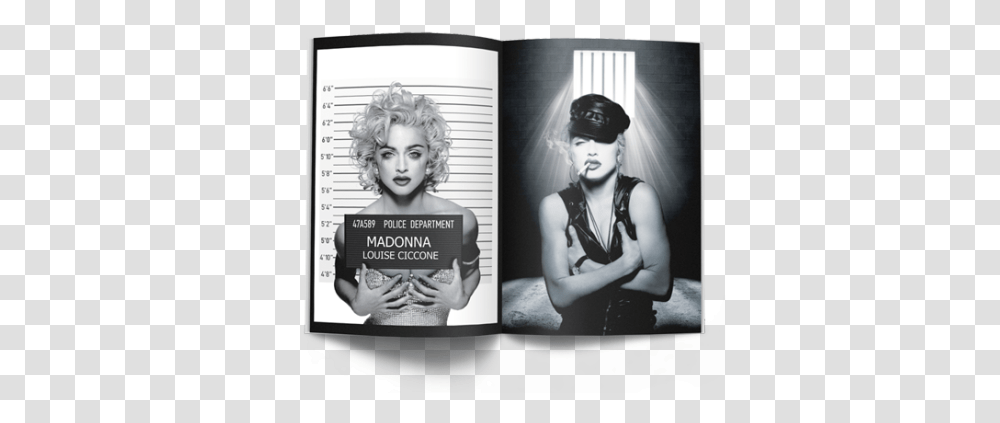 Books Madonnalicious Madonna, Person, Performer, Clothing, Magazine Transparent Png