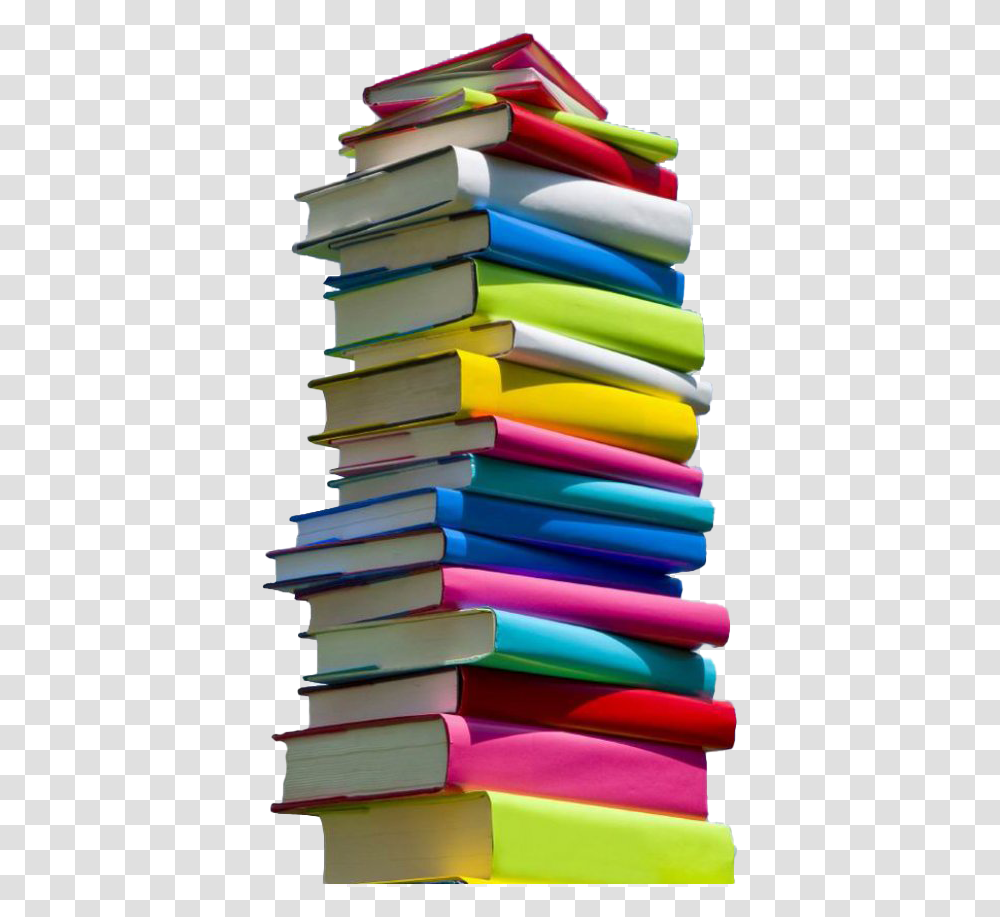 Books Stack Free Background Transparent Png