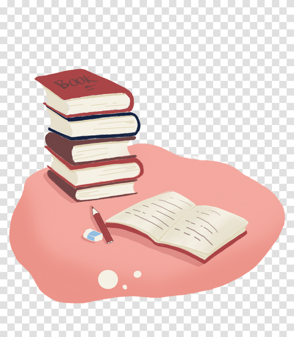 Books Stationery School Supplies Learning And Psd Livros, Word, Face, Diary Transparent Png