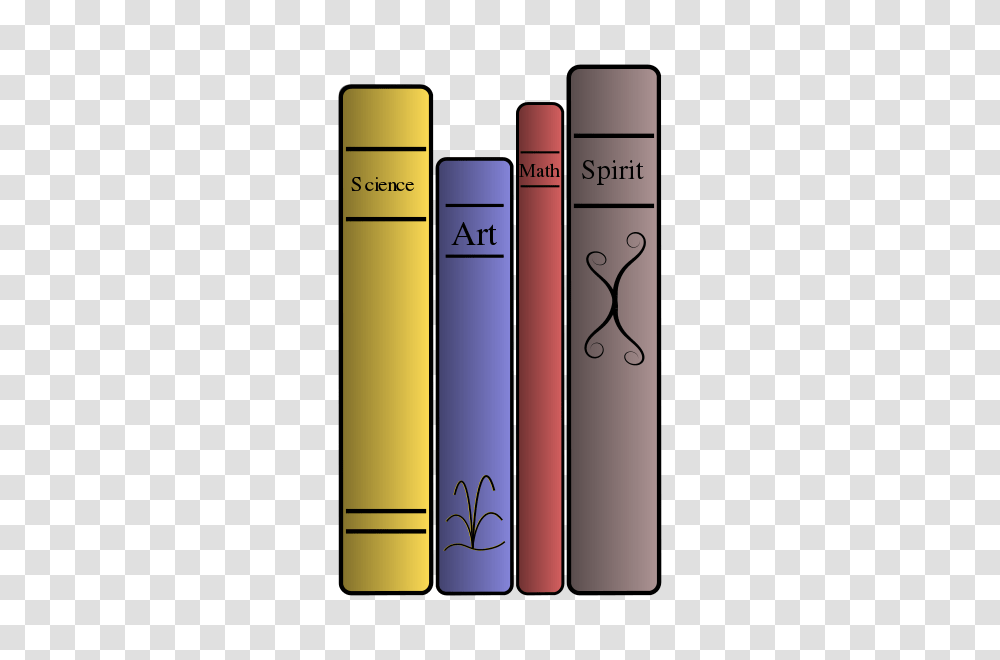 Books, Technology, Cylinder, Crayon, Bookcase Transparent Png