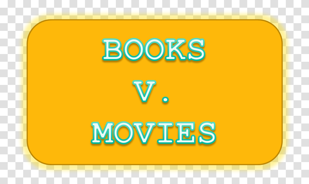 Books V Movies, Alphabet, Number Transparent Png