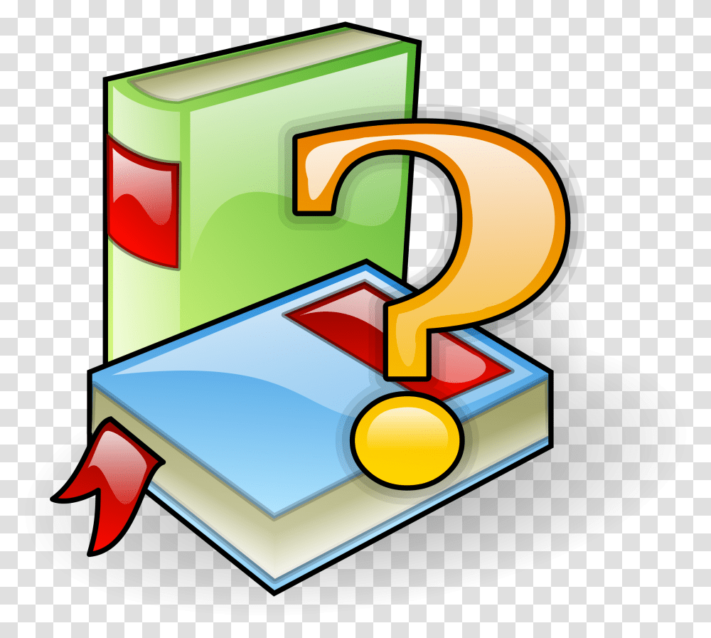 Books With Question Mark, Number, Trophy Transparent Png