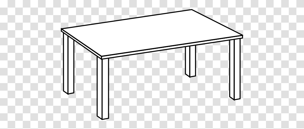 Bookshelf Clipart Black And White, Furniture, Table, Tabletop, Coffee Table Transparent Png