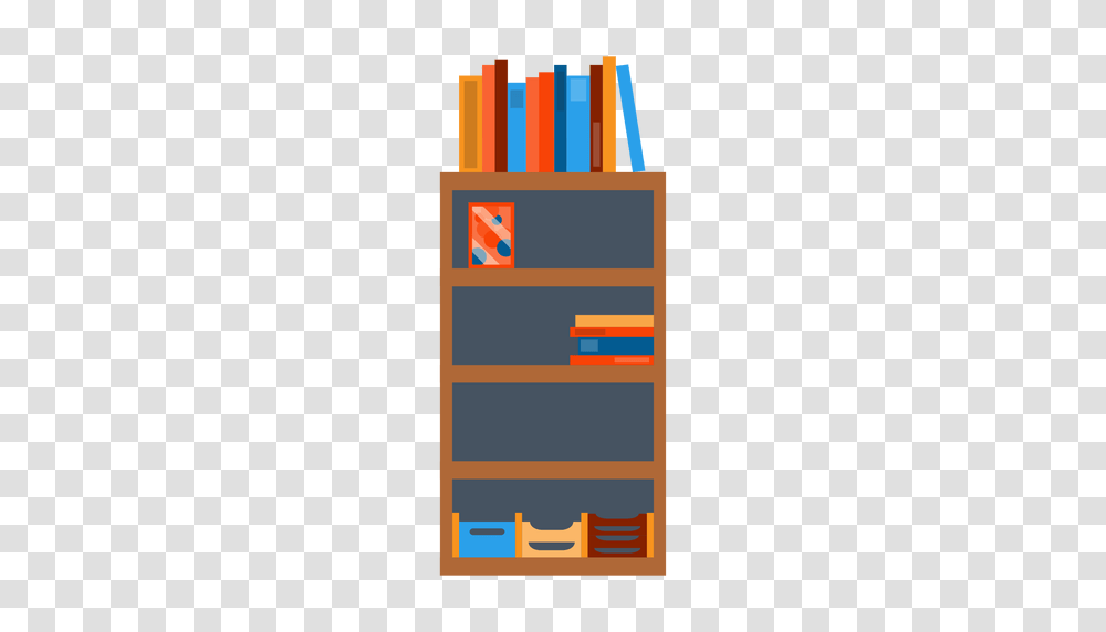 Bookshelf With Office Papers Clipart, Furniture, File, Pencil Transparent Png