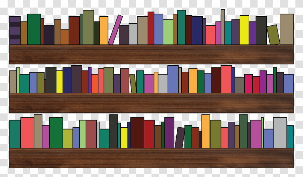 Bookshelves Clipart, Furniture, Bookcase, Crib, Wood Transparent Png