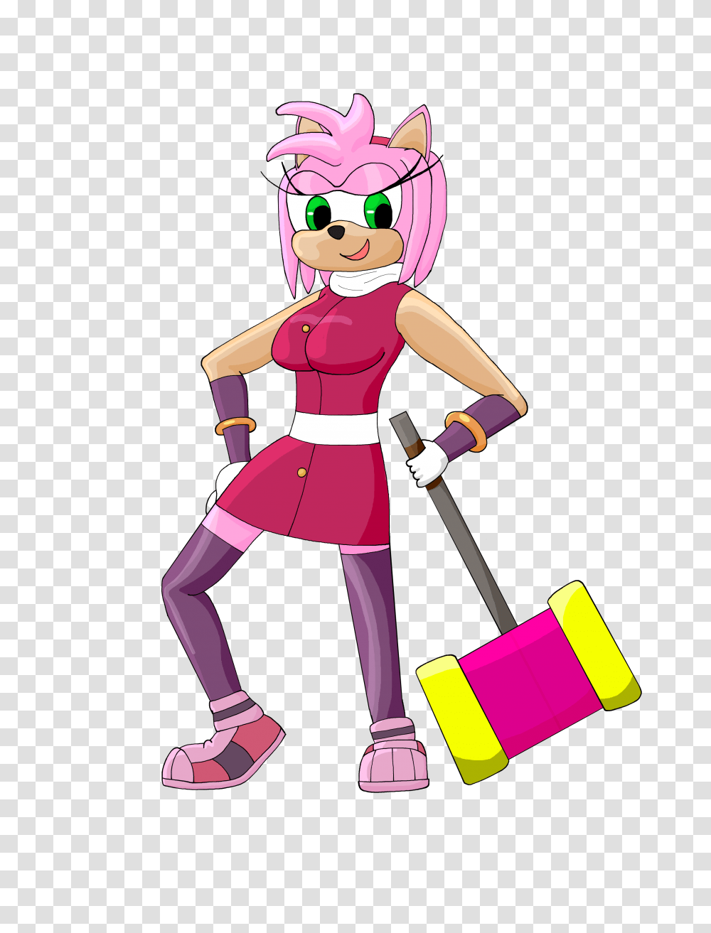 Boom Amy Rose Weasyl, Person, Human, Toy, Female Transparent Png