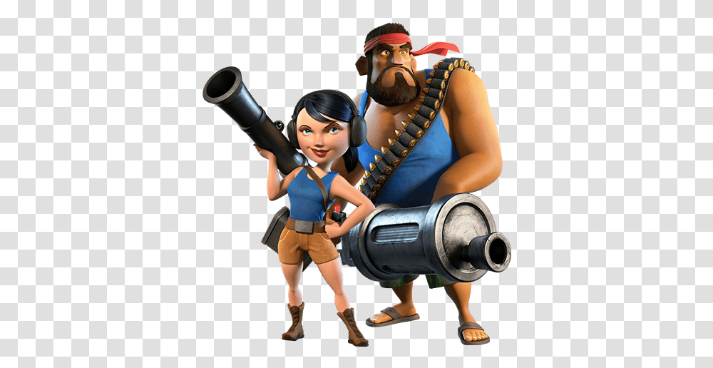 Boom Beach Boom Beach Zooka, Person, Figurine, Toy, Clothing Transparent Png