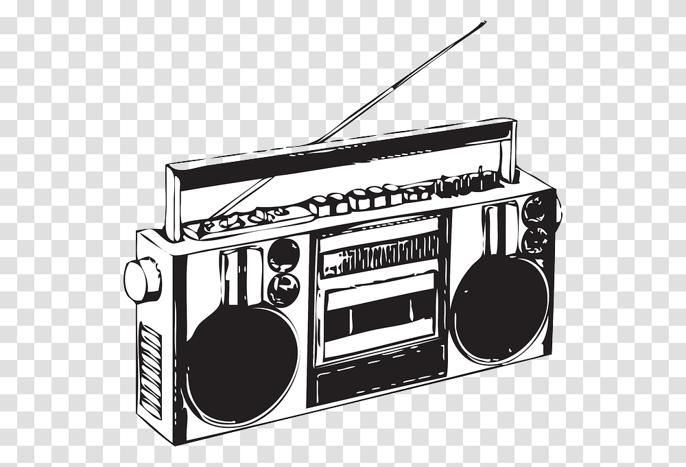 Boom Box Clip Art, Radio, Stereo, Electronics, Cassette Player Transparent Png
