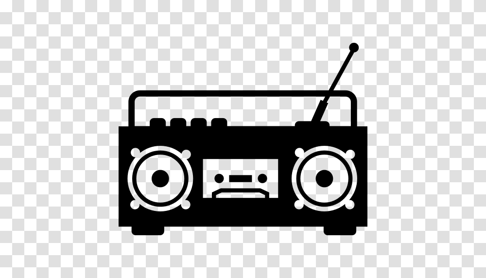 Boom Box Radio With Antenna Icon, Gray, World Of Warcraft Transparent Png