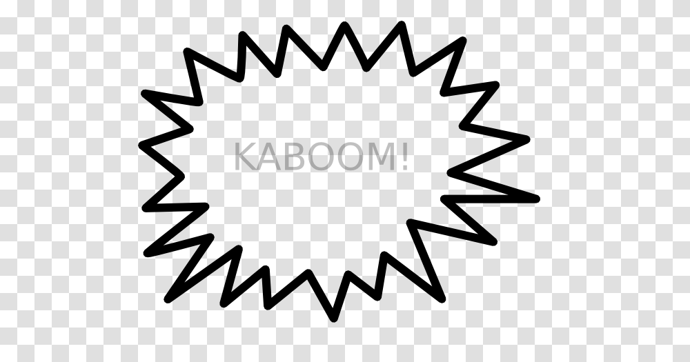 Boom Clipart Kaboom, Label, Sticker, Stencil Transparent Png