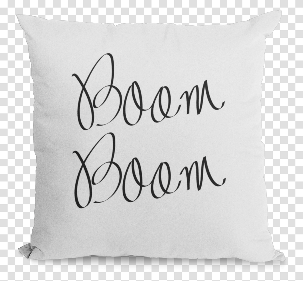 Boom Pillow Cover Cushion Transparent Png