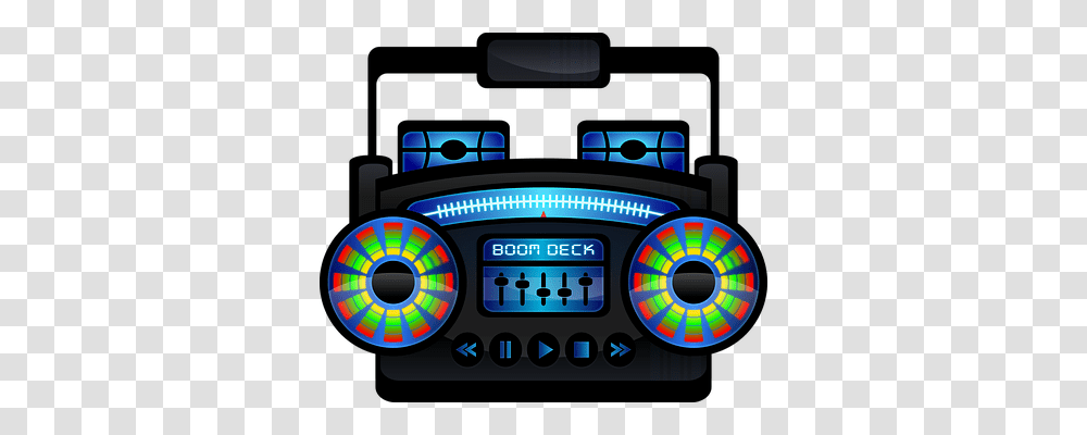 Boombox Music, Stereo, Electronics, Radio Transparent Png